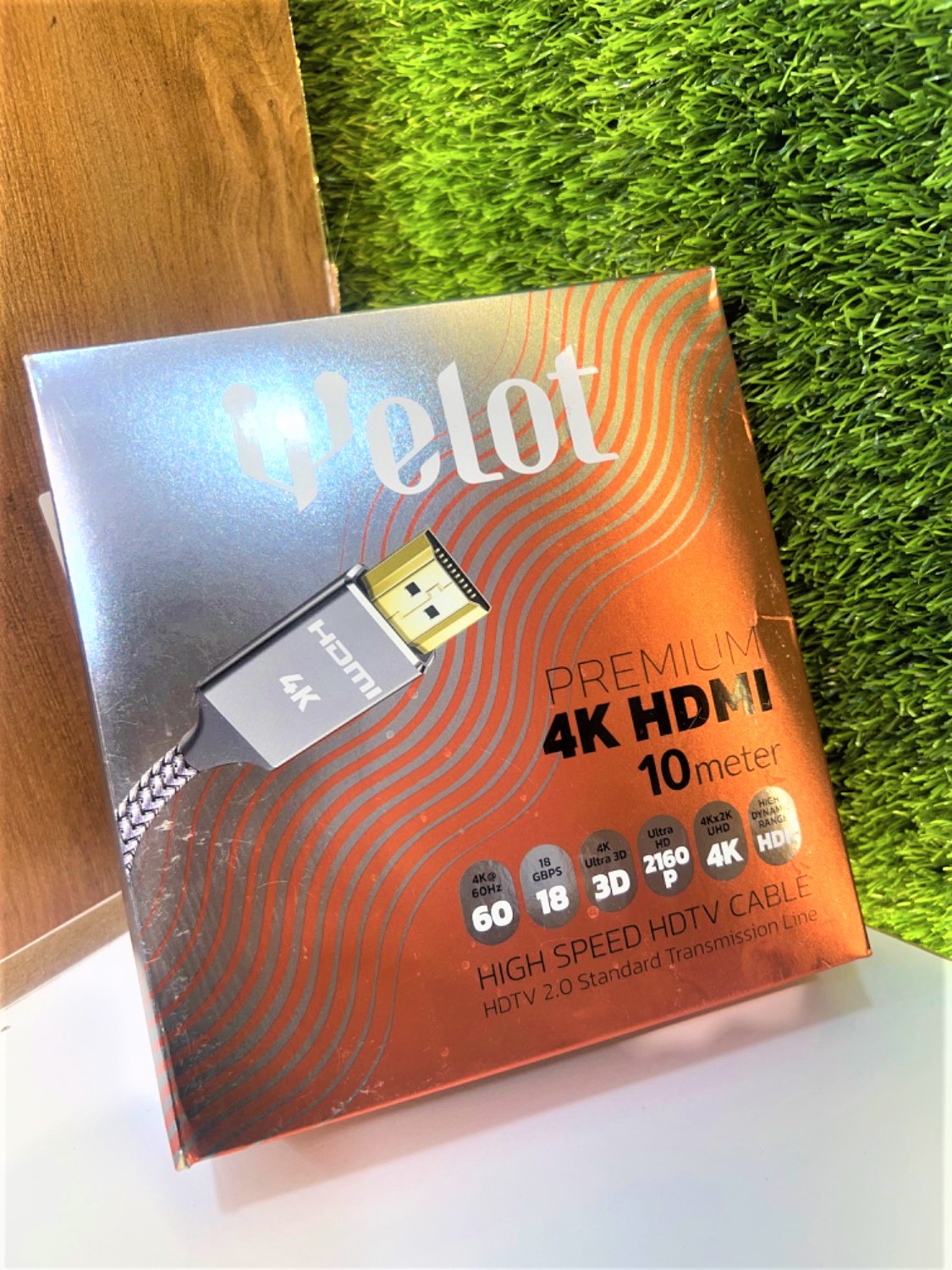 کابل HDMI 4K ویلات 10 متری - کابل