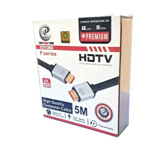 کابل HDMI ایکس پی پروداکت مدل 4K premium طول 5 متر - کابل