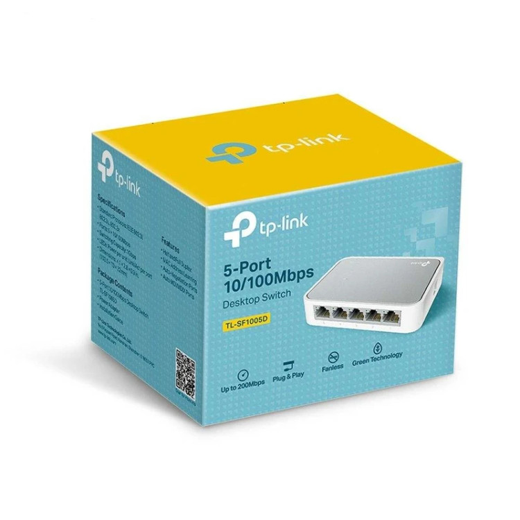سوئیچ تی پی-لینک TL-SF1005D Ver 16.0- استوک - شبکه