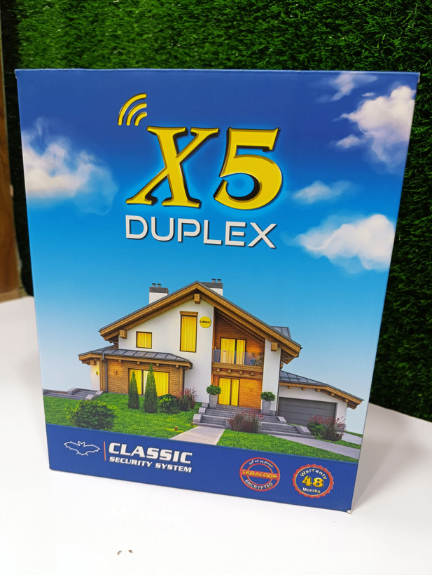 دزدگیر اماکن کلاسیک مدل X5 DUPLEX - تجهیزات امنیتی و حفاظتی