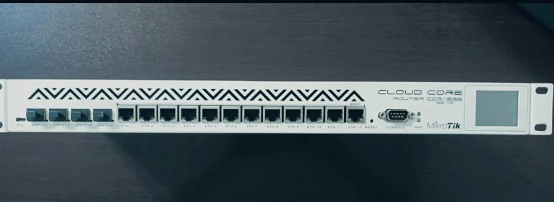 کلود روتر میکروتیک مدل CCR1036-12G-4S ۱۲ پورت